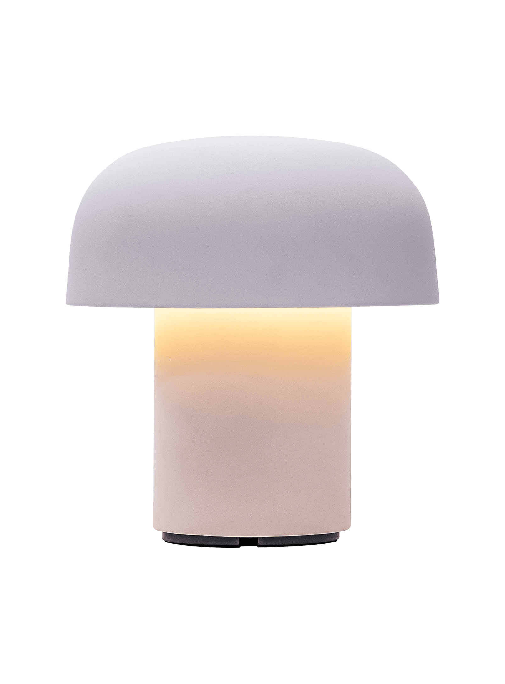 Sensa Cloudy White by Kooduu – compact LED lamp with warm light, minimalist design, and long-lasting battery for Canadian homes.