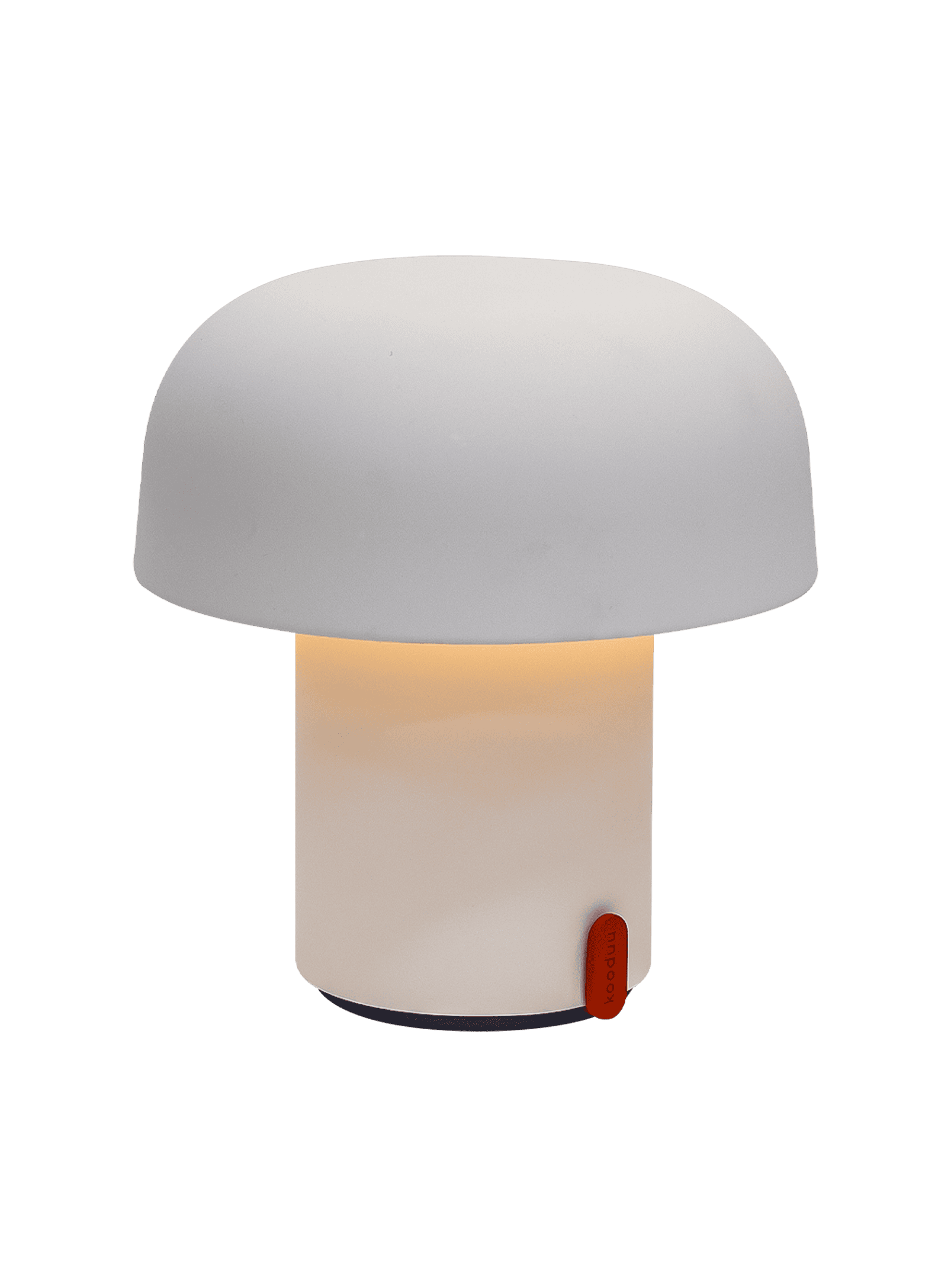 Sensa Cloudy White by Kooduu – portable LED table lamp with adjustable brightness and sleek design for Canadian home decor.