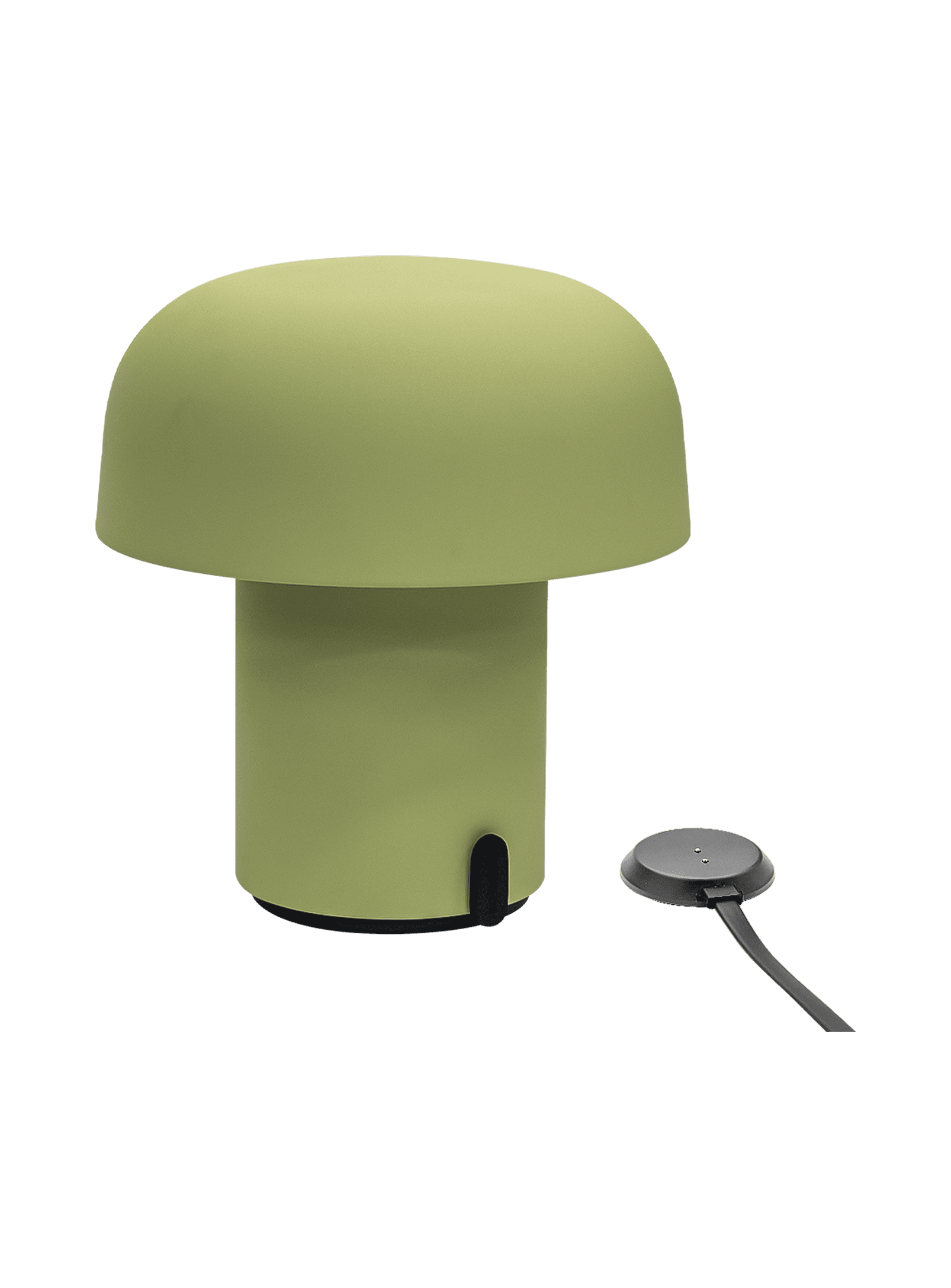 Kooduu Sensa Moss – modern LED table lamp with adjustable brightness and up to 40 hours of illumination for your home.