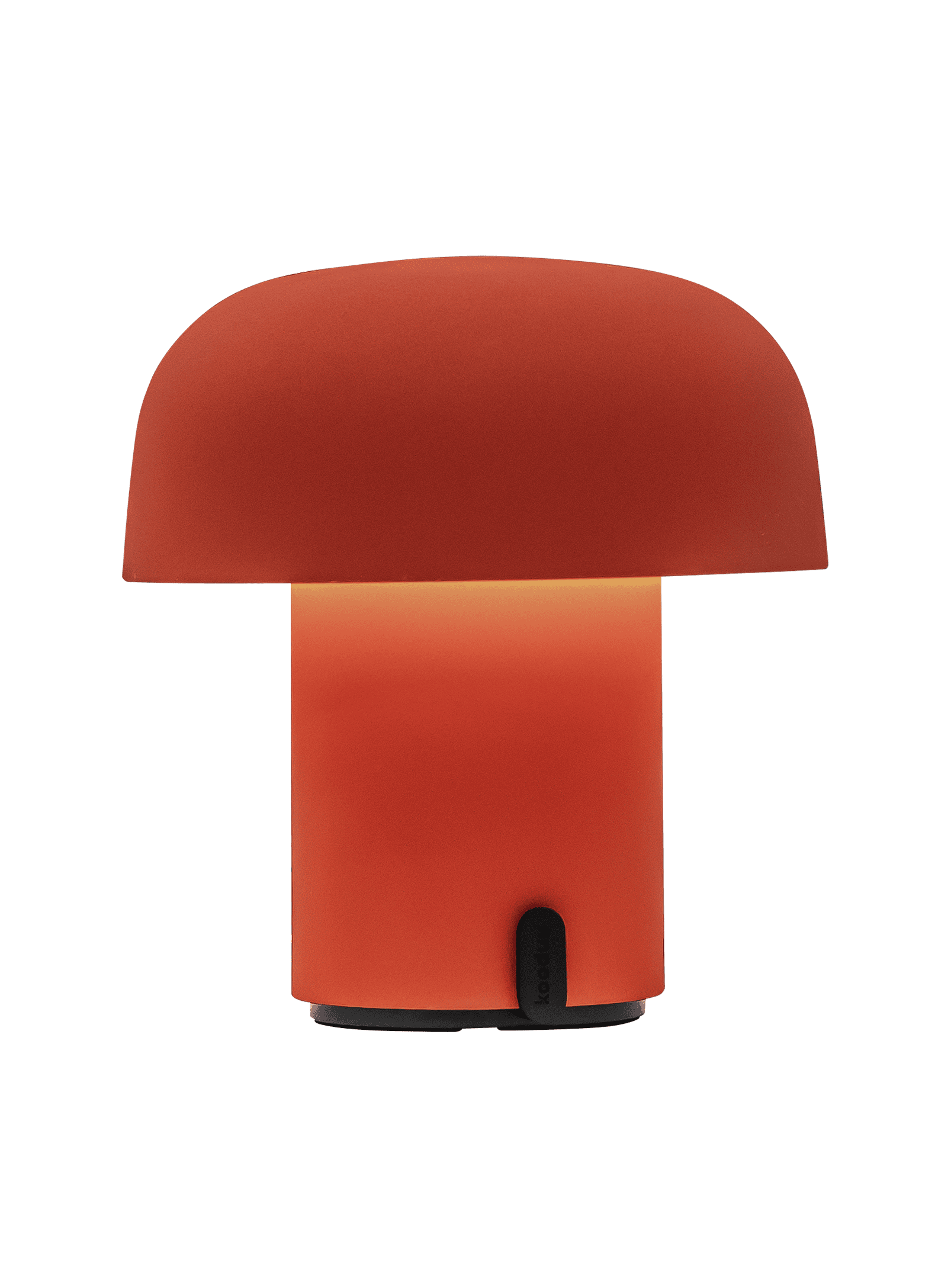 Kooduu Sensa Orange – rechargeable LED lamp with 40-hour battery life, adjustable lighting, and modern style for home decor.