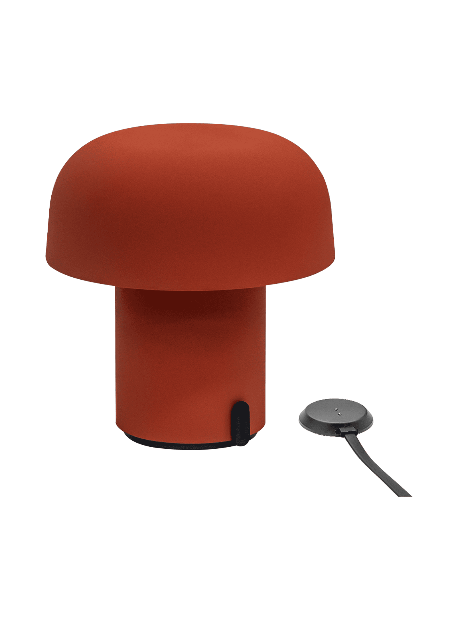 Sensa Orange by Kooduu – rechargeable LED lamp with soft, warm light and minimalist style for functional home decor.