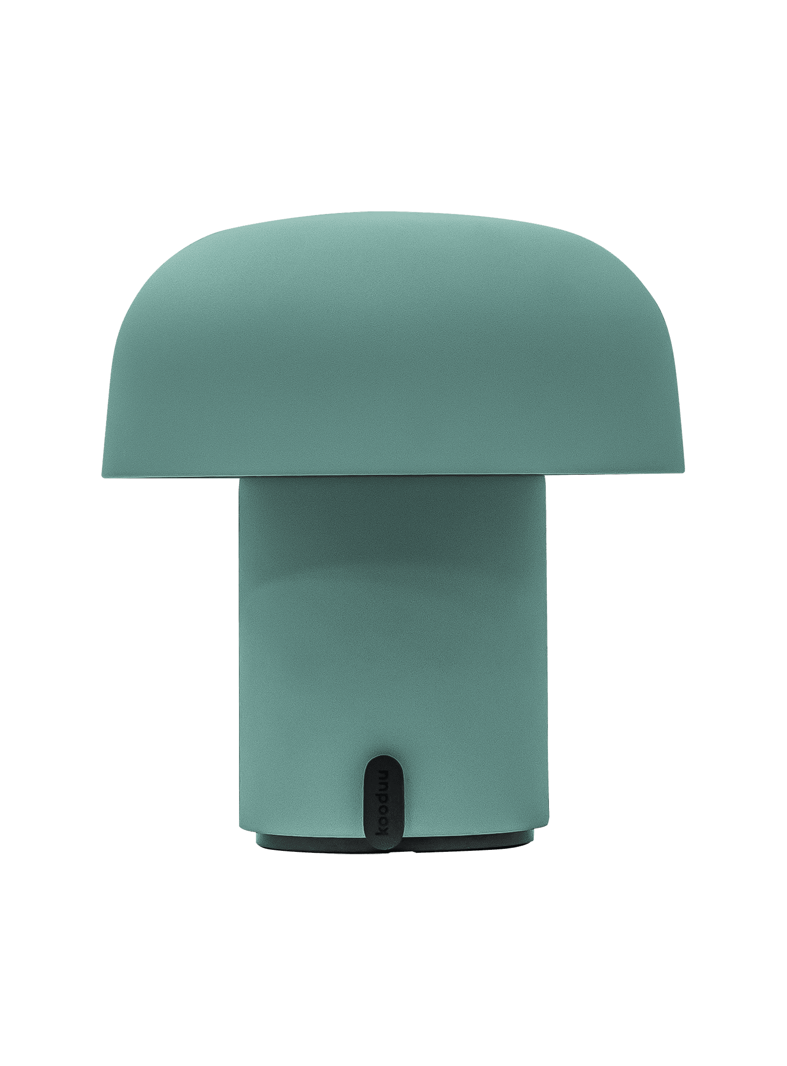 Sensa Smoky Teal by Kooduu – sleek LED table lamp with warm, diffused lighting and minimalist design for any room.