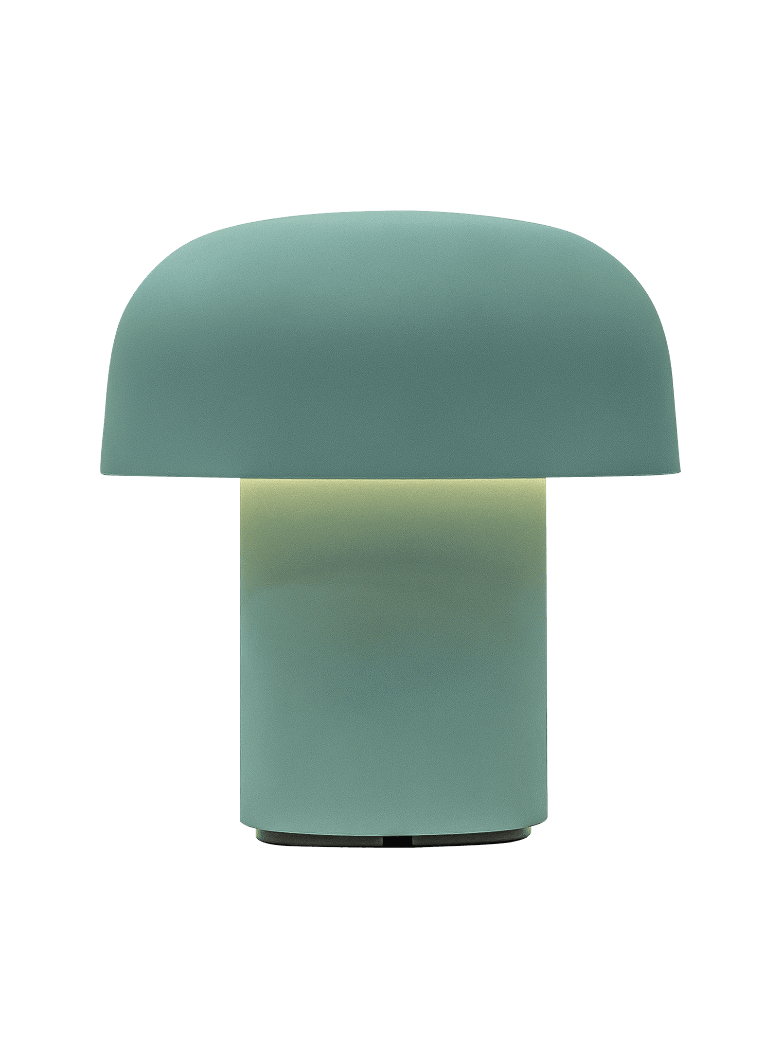Kooduu Sensa Smoky Teal – compact LED table lamp with warm lighting and durable design for creating cozy home ambiance.