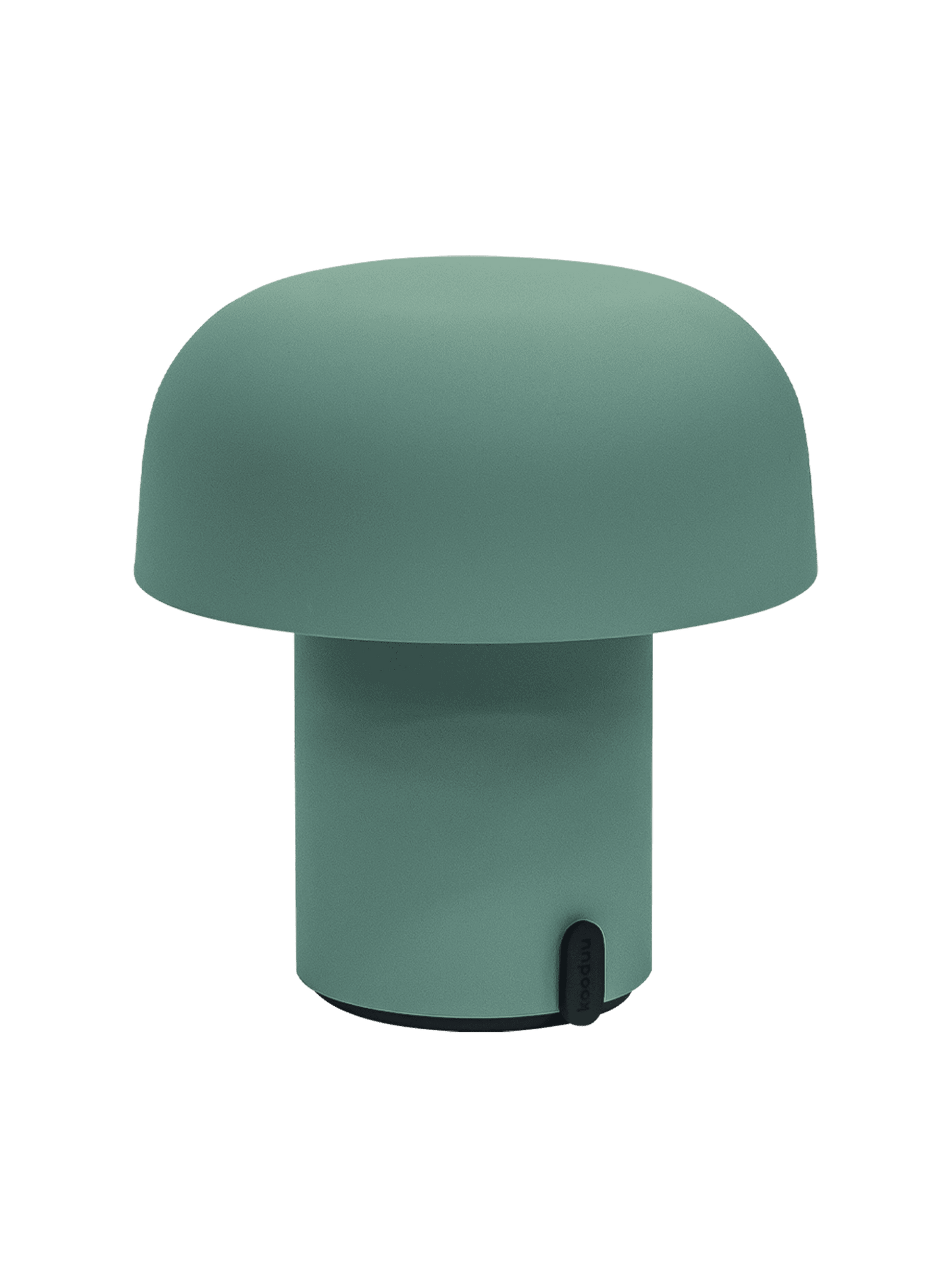 Kooduu Sensa Smoky Teal – modern LED lamp with 2700K warm light and extended battery life for functional, elegant lighting.