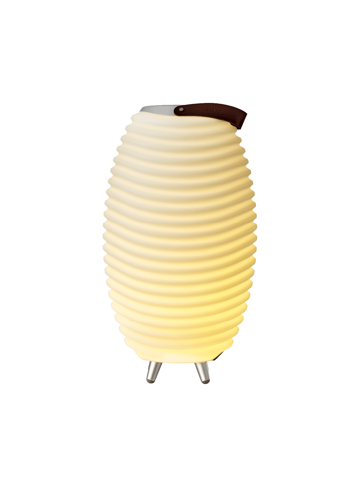 Synergy 50 by Kooduu – 3-in-1 LED lamp, Bluetooth speaker, and drinks cooler with True Wireless pairing for enhanced audio.
