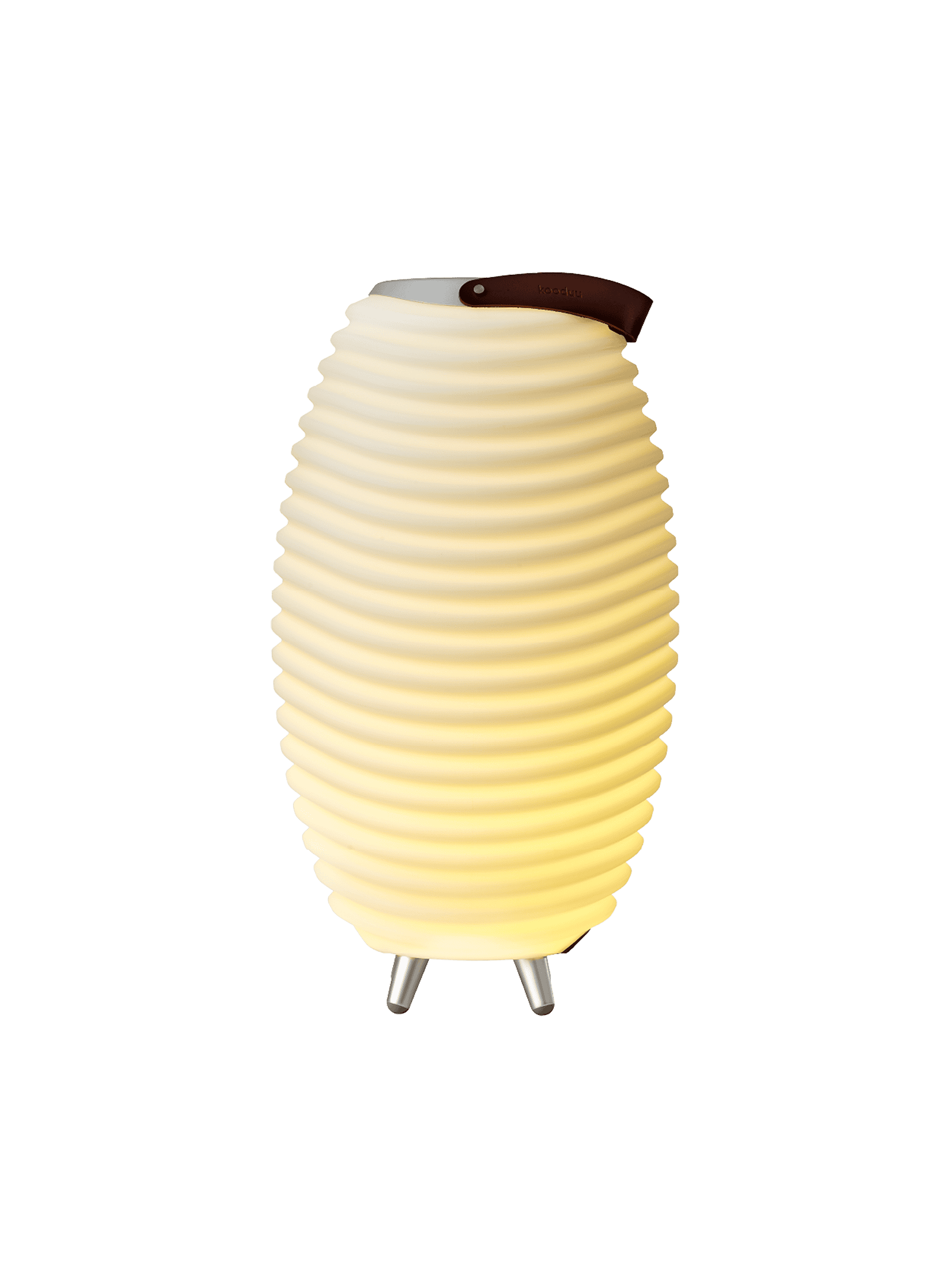 Synergy 50 by Kooduu – 3-in-1 LED lamp, Bluetooth speaker, and drinks cooler with True Wireless pairing for enhanced audio.