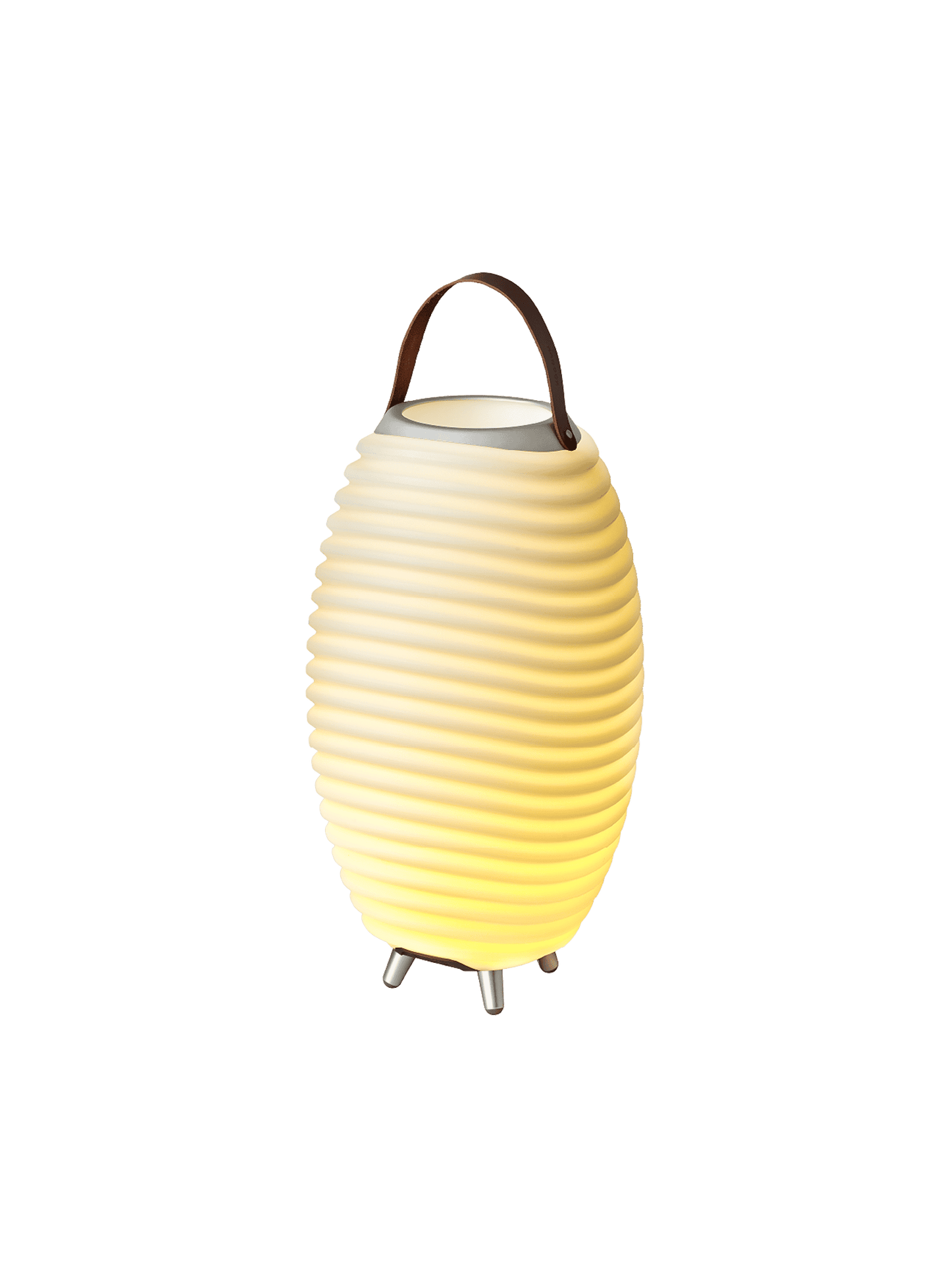 Synergy 50 by Kooduu – 3-in-1 portable LED lamp, Bluetooth speaker, and drink cooler for stylish home entertainment.