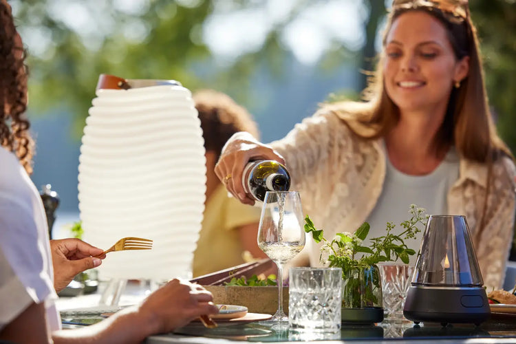 The Kooduu Synergy brings together stylish design and functionality with its 3-in-1 capabilities - LED lamp, Bluetooth speaker, and drinks cooler.