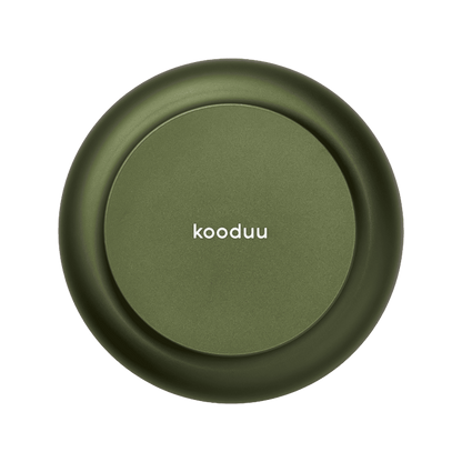 Kooduu Glow 08 Portable LED Flameless Candle in Green