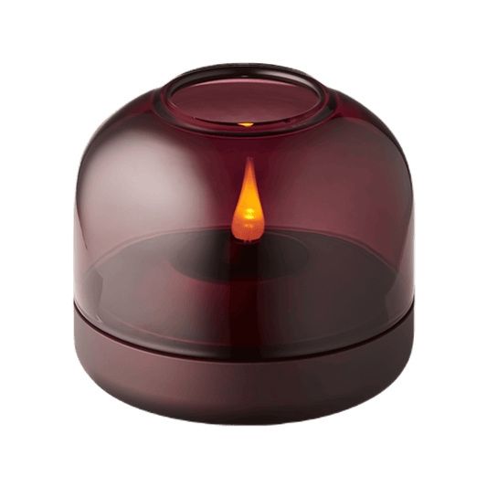 Kooduu Glow 08 Portable LED Flameless Candle in Purple (Size: ø9 x 8 cm)
