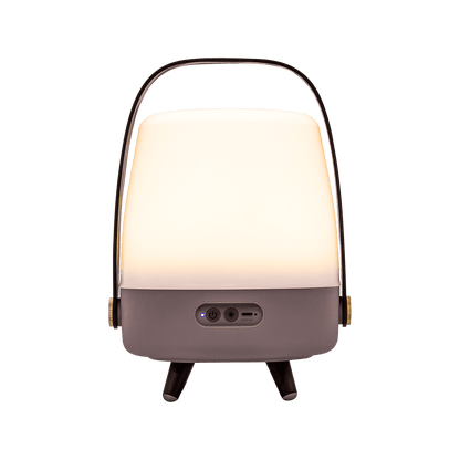Kooduu Lite-up Play Mini Bluetooth Speaker & Portable LED Lamp in Earth Color