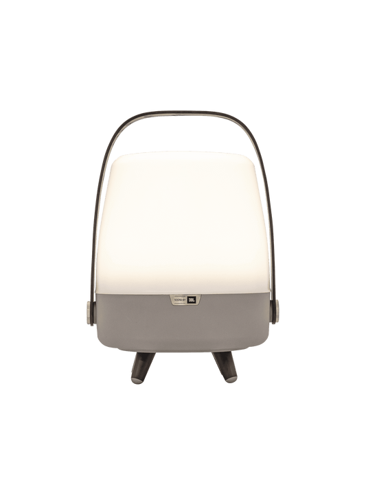 Lite-up Play Mini Earth by Kooduu – portable LED lamp with JBL sound, perfect for mood lighting and high-fidelity audio.