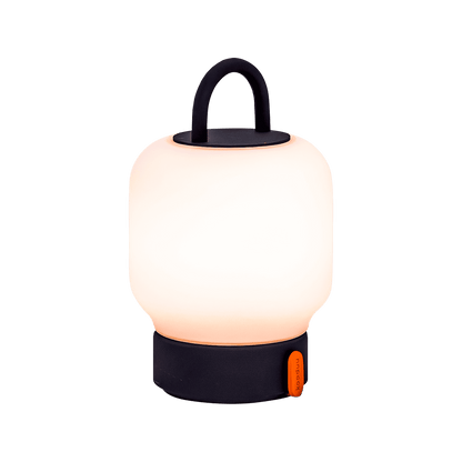 Kooduu Loome Portable LED Lamp in Anthracite (Size: ø12 x 21 cm)