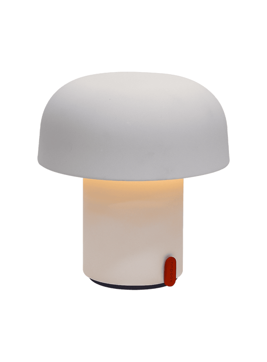 Sensa Cloudy White by Kooduu – portable LED table lamp with adjustable brightness and sleek design for Canadian home decor.